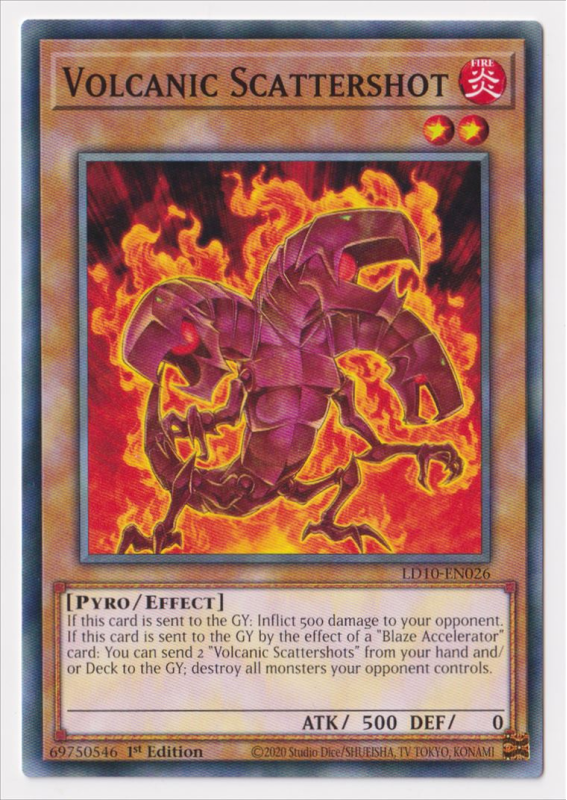 Volcanic Scattershot (Common) : LD10-EN026 - Yu-Gi-Oh! Single Card Volcanic Scattershot (Common) : LD10-EN026 - Yu-Gi-Oh! Single Card