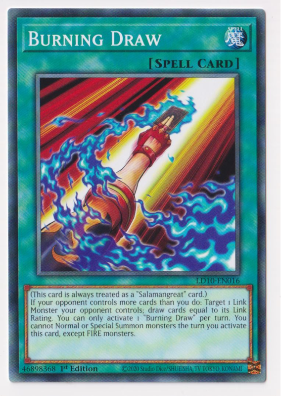 Burning Draw (Common) : LD10-EN016 - Yu-Gi-Oh! Single Card Burning Draw (Common) : LD10-EN016 - Yu-Gi-Oh! Single Card