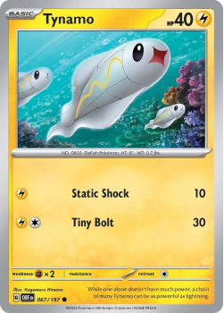 Tynamo single card from Pokemon