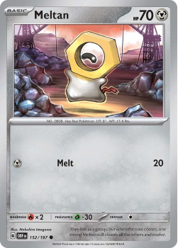 Meltan single card from Pokemon