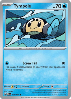 Tympole single card from Pokemon