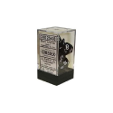 Chessex Opaque Polyset of 7: Black/White - Image 2