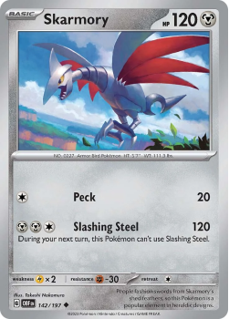 Skarmory single card from Pokemon