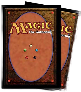 MTG Protectors (24) Magic 'Card Back' - Oversized | Chaos Cards