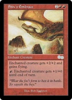 Shiv's Embrace : URZA'S SAGA 216/350 - Magic the Gathering Single Card