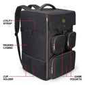Enhance Board Game Backpack Black - Image 5