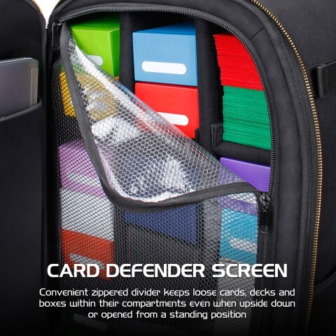 Enhance Trading Card Backpack (Black) | Chaos Cards