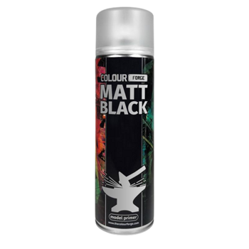 Colour Forge Matt Black Spray 500ml