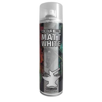 Colour Forge Matt White Spray 500ml