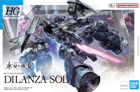Gundam The Witch from Mercury Dilanza Sol Model Kit
