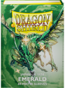 Dragon Shield Japanese Size Card Sleeves - Matte Emerald (60 Sleeves) - Image 3