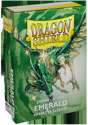 Dragon Shield Japanese Size Card Sleeves - Matte Emerald (60 Sleeves)