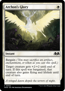 Archon's Glory single card from Magic the Gathering
