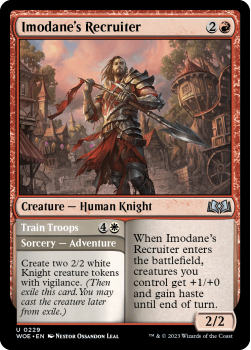 Imodane's Recruiter single card from Magic the Gathering