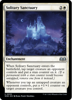 Solitary Sanctuary single card from Magic the Gathering