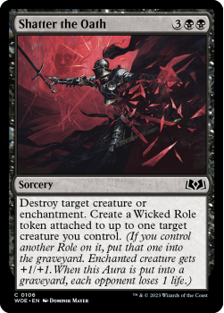Shatter the Oath single card from Magic the Gathering