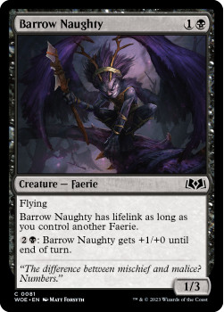 Barrow Naughty single card from Magic the Gathering