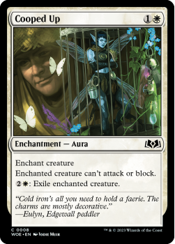 Cooped Up single card from Magic the Gathering