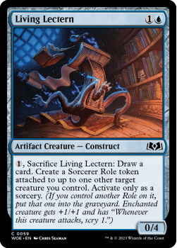 Living Lectern single card from Magic the Gathering