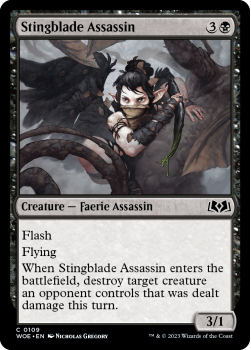 Stingblade Assassin single card from Magic the Gathering