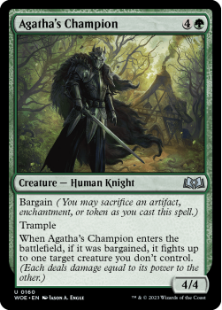 Agatha's Champion single card from Magic the Gathering