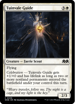 Tuinvale Guide single card from Magic the Gathering