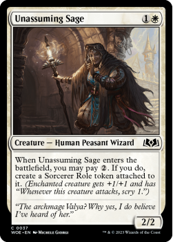 Unassuming Sage single card from Magic the Gathering