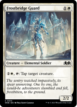 Frostbridge Guard single card from Magic the Gathering