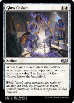 Glass Casket single card from Magic the Gathering