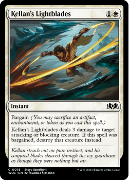 Kellan's Lightblades single card from Magic the Gathering