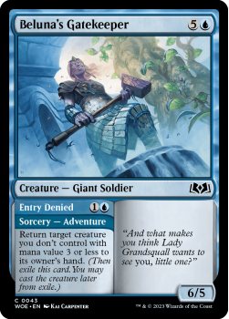 Beluna's Gatekeeper single card from Magic the Gathering