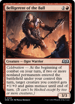 Belligerent of the Ball single card from Magic the Gathering