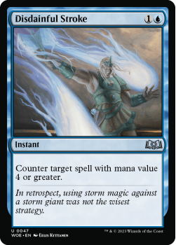 Disdainful Stroke single card from Magic the Gathering