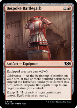 Bespoke Battlegarb single card from Magic the Gathering
