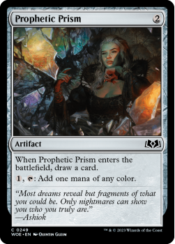 Prophetic Prism single card from Magic the Gathering