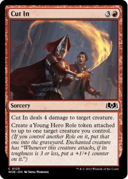 Cut In single card from Magic the Gathering