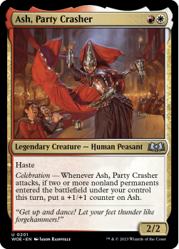 Ash, Party Crasher single card from Magic the Gathering
