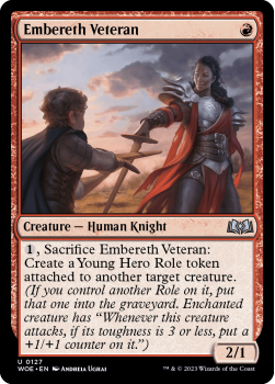 Embereth Veteran single card from Magic the Gathering