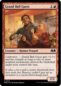 Grand Ball Guest single card from Magic the Gathering