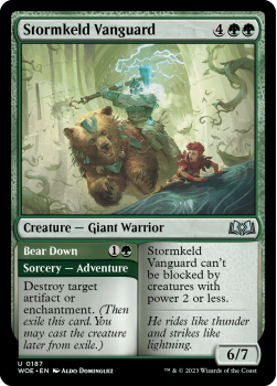 Stormkeld Vanguard single card from Magic the Gathering