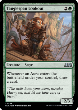 Tanglespan Lookout single card from Magic the Gathering