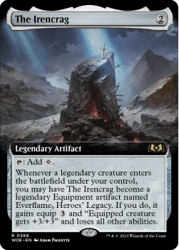The Irencrag (EXTENDED) single card from Magic the Gathering