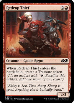 Redcap Thief single card from Magic the Gathering
