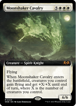 Moonshaker Cavalry (EXTENDED) single card from Magic the Gathering