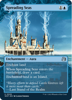 Spreading Seas single card from Magic the Gathering