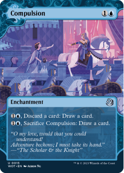 Compulsion single card from Magic the Gathering