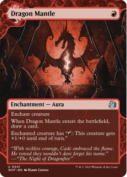 Dragon Mantle single card from Magic the Gathering