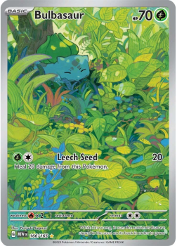 Bulbasaur single card from Pokemon