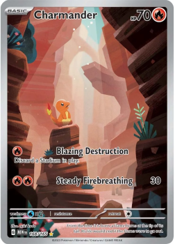 Charmander single card from Pokemon