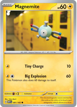 Magnemite single card from Pokemon